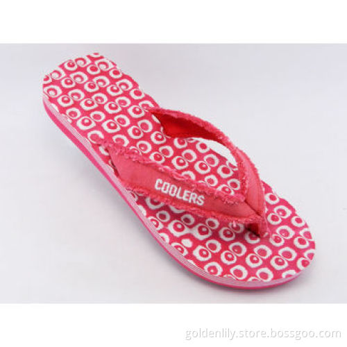 Women's EVA flip-flops with PU strap, available sizes in 36-41#